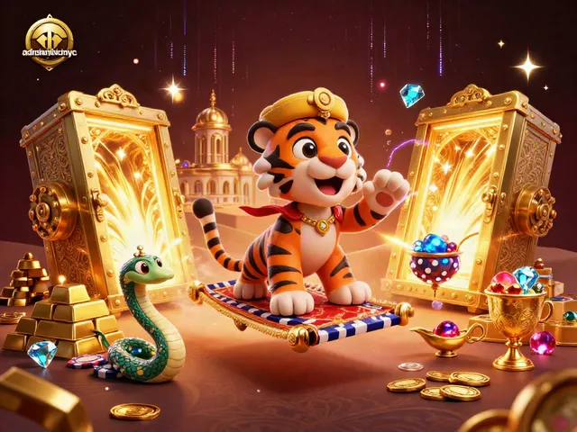 Win big at adriaenblocknyc with a colorful representation of riches and gaming elements!